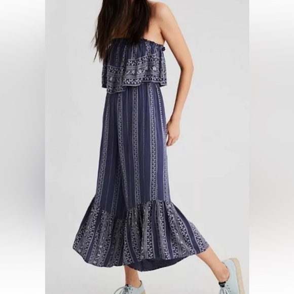 Japan Wide Leg Hippy bohemian Jumpsuit - Picture 1 of 11